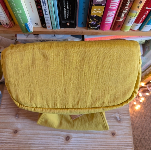 Doughnut Montana Water Repellent Backpack in Mustard Yellow - Picture 8 of 15